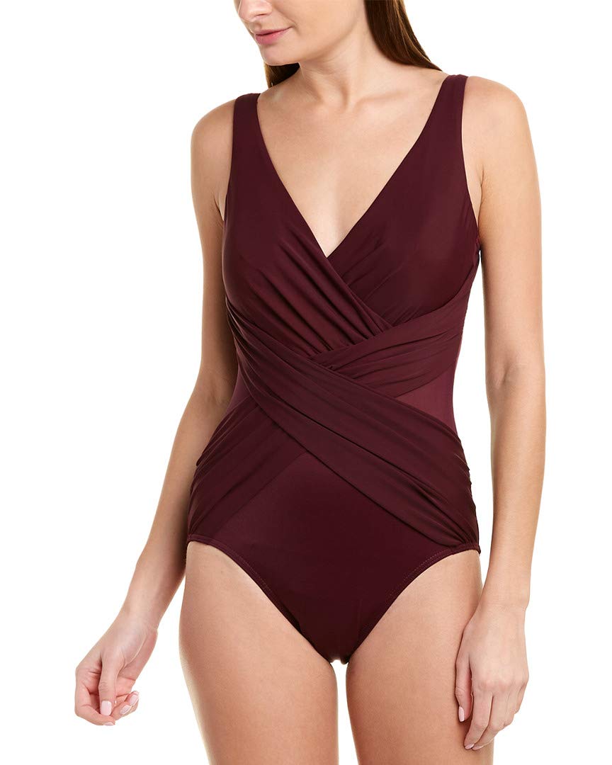 Miraclesuit Women's One Piece Swimsuit - Tummy Control & Slimming Bathing Suit for Women | Perfect for Pool, Beach & Vacation