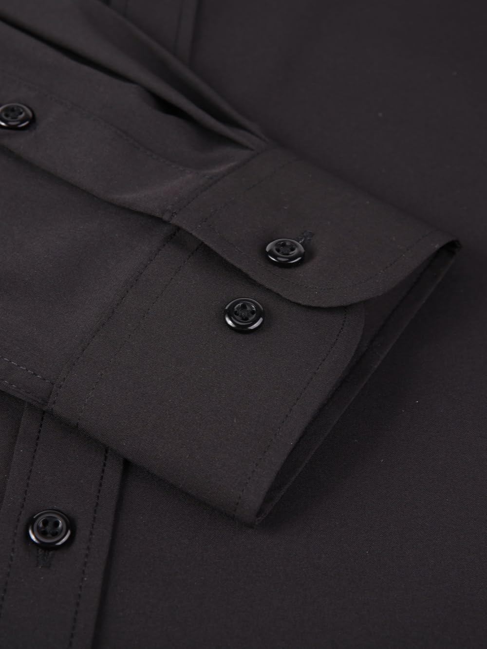 Men's Slim Fit Long Sleeve Dress Shirts | Button Down Business Formal Shirt with Stretch | Perfect for Office, Interviews & Special Occasions