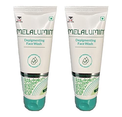 Angel Glow Melalumin Depigmenting Face Wash 60ml - Pack of 2 | Brightening & Even Skin Tone | Daily Cleanser for Dark Spots & Hyperpigmentation | Perfect for Morning & Night Skincare Routine