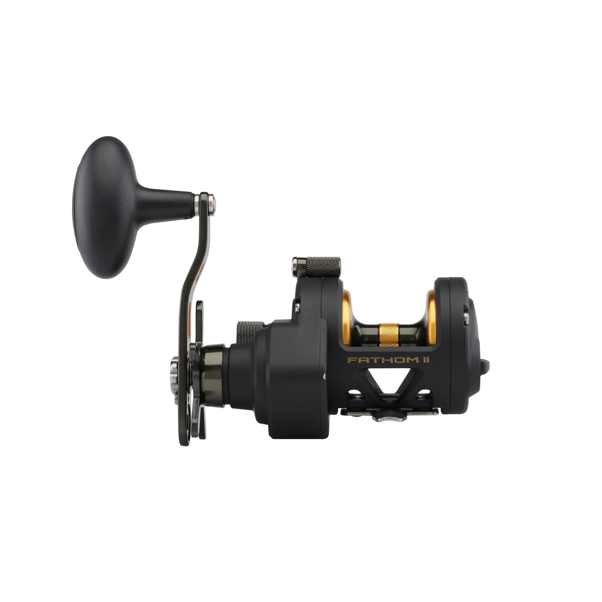 PENN Fathom™ II Star Drag Conventional Fishing Reel - Saltwater & Freshwater Fishing Gear for Offshore, Surf, and Boat Anglers