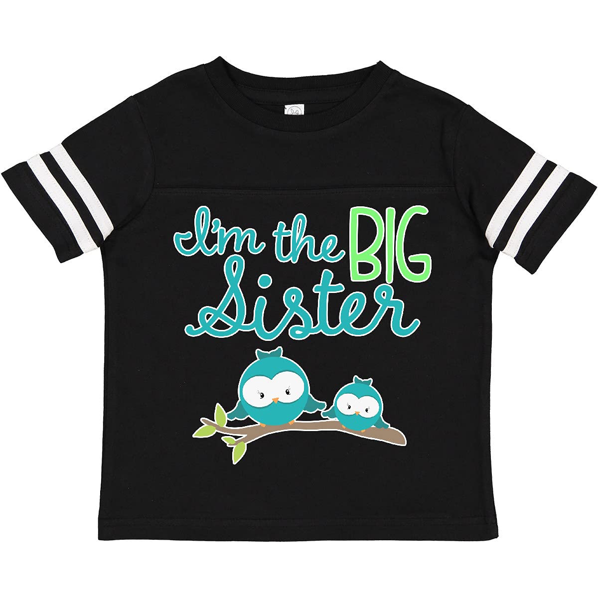 Inktastic 'I'm The Big Sister' Toddler T-Shirt - Cute Sibling Matching Outfit for Family Photos & Special Occasions