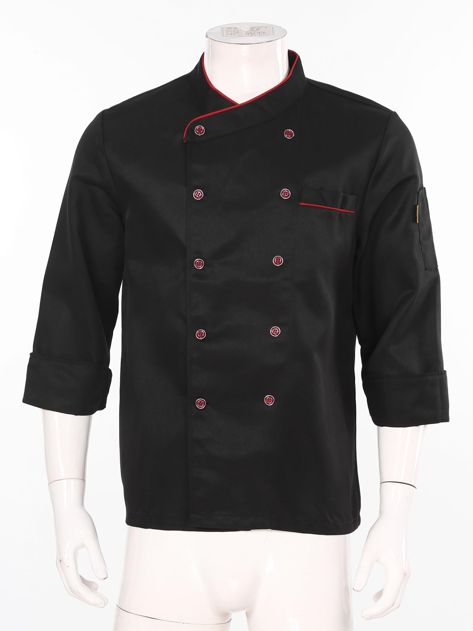 Unisex Short Sleeve Chef Coat - Professional Kitchen Cooking Jacket for Men & Women - Restaurant Uniform for Chefs, Bakers & Culinary Students