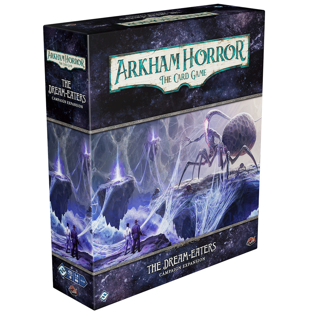 Arkham Horror LCG: The Dream Eaters Campaign Expansion - Horror Board Game for Adults | Cooperative Card Game for 1-4 Players | Perfect for Game Nights & Halloween Parties