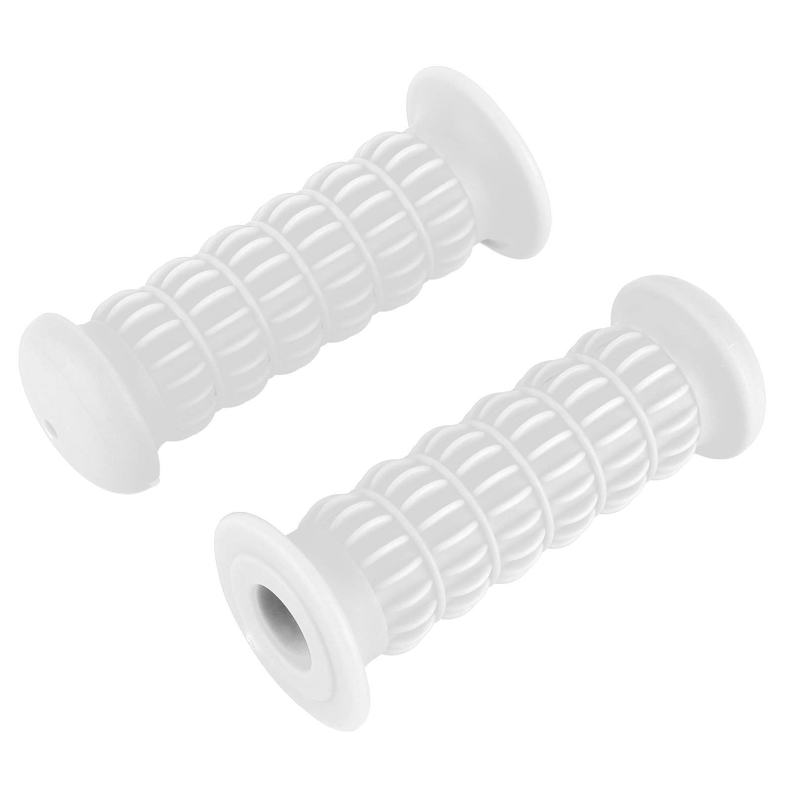 Universal Motorcycle Hand Grip Rubber Handlebar Grip 25-28mm for Comfortable Riding in All Weather Conditions