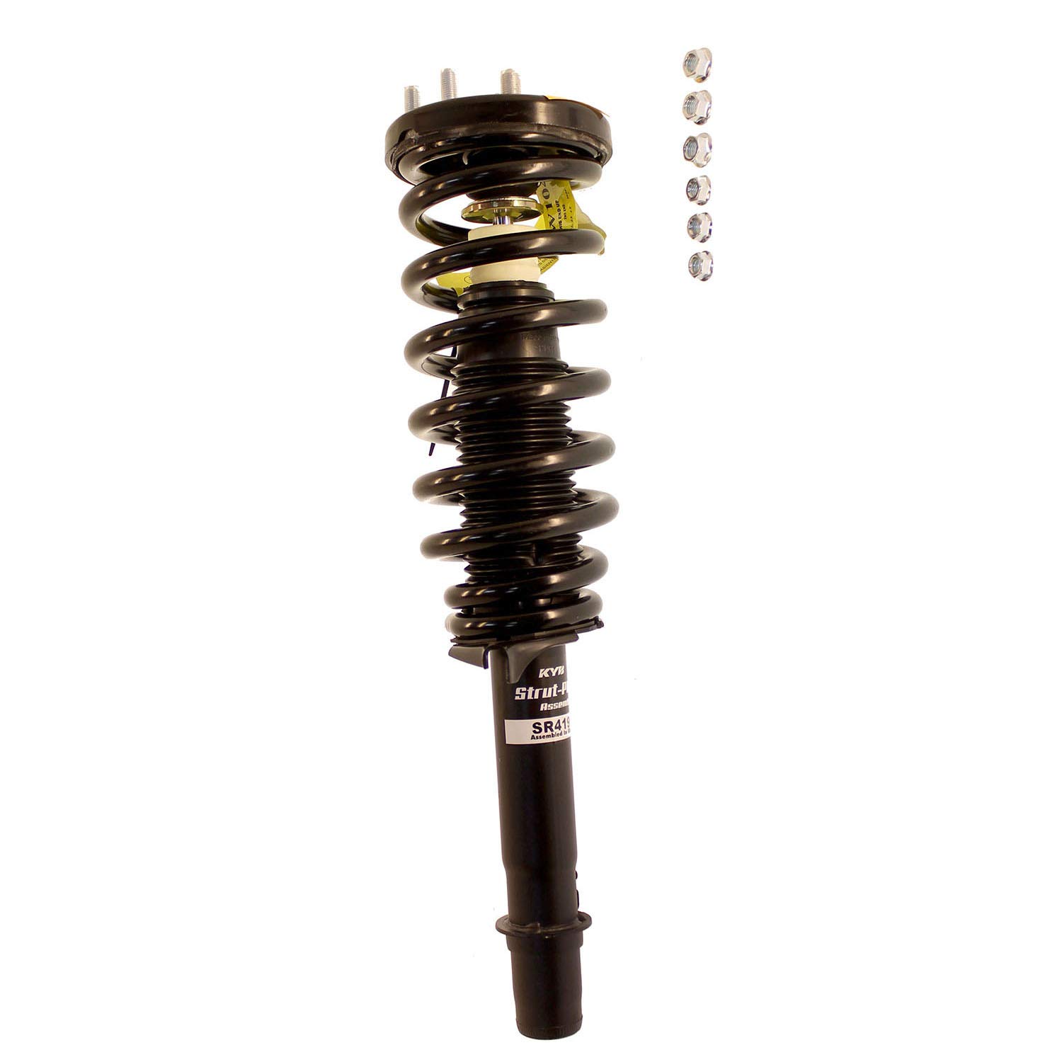 KYB SR4190 Strut Plus Complete Corner Unit Assembly - Black | Front & Rear Suspension Replacement for Smooth Ride | Perfect for Daily Commuting & Off-Road Adventures