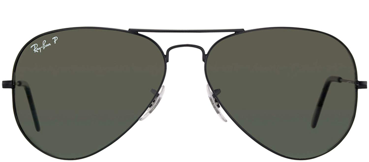 Ray-Ban RB3025 Classic Aviator Sunglasses - Polarized UV Protection Lenses for Men & Women | Perfect for Driving, Travel & Outdoor Activities
