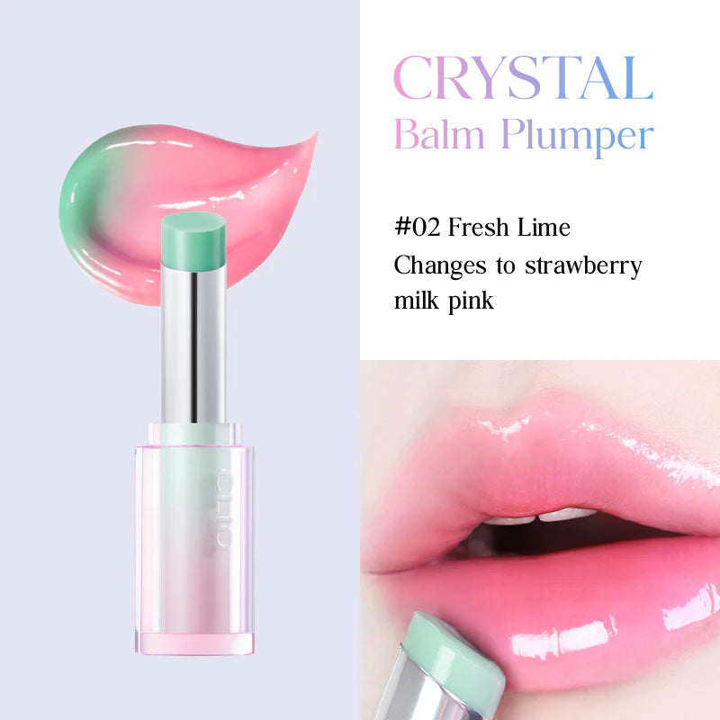 CLIO Crystal Balm Plumper 3.3g - Hydrating Lip Gloss with Plumping Effect, Vegan & Cruelty-Free - Perfect for Daily Moisture & Night Care