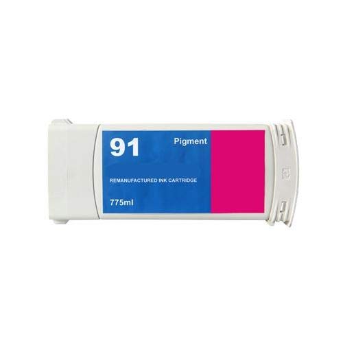 Travis Technologies HP C9468A (HP 91) Compatible Ink Cartridge Replacement - High-Quality Printer Ink for HP OfficeJet, Deskjet Printers | Perfect for Home Office Printing, School Projects & Small Business Documents
