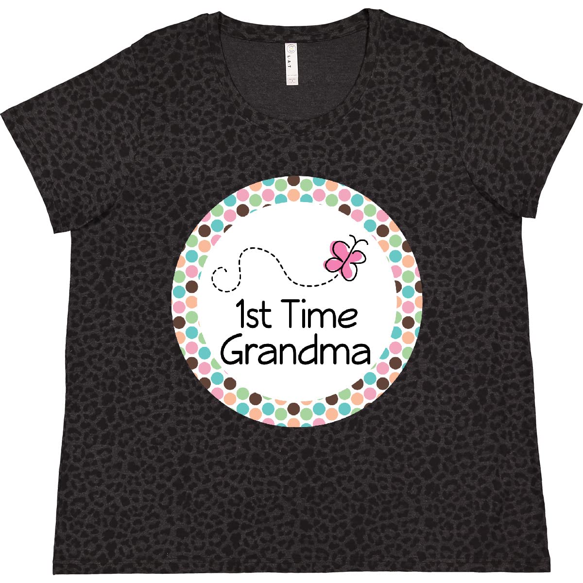 First Time Grandma Gift - Women's Plus Size T-Shirt for New Grandmothers | Comfortable & Stylish Casual Wear for Celebrations & Family Gatherings