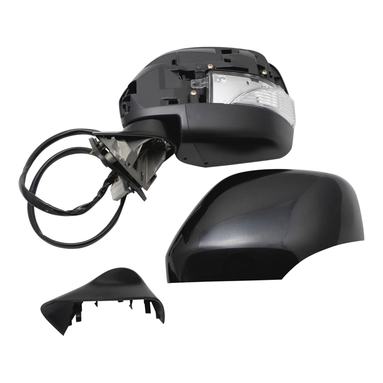 Heated Blind Spot Mirror with Turn Signal & Memory Function - Left Side (Paint to Match) - Perfect for Enhanced Safety & Visibility in Cars, Trucks & SUVs