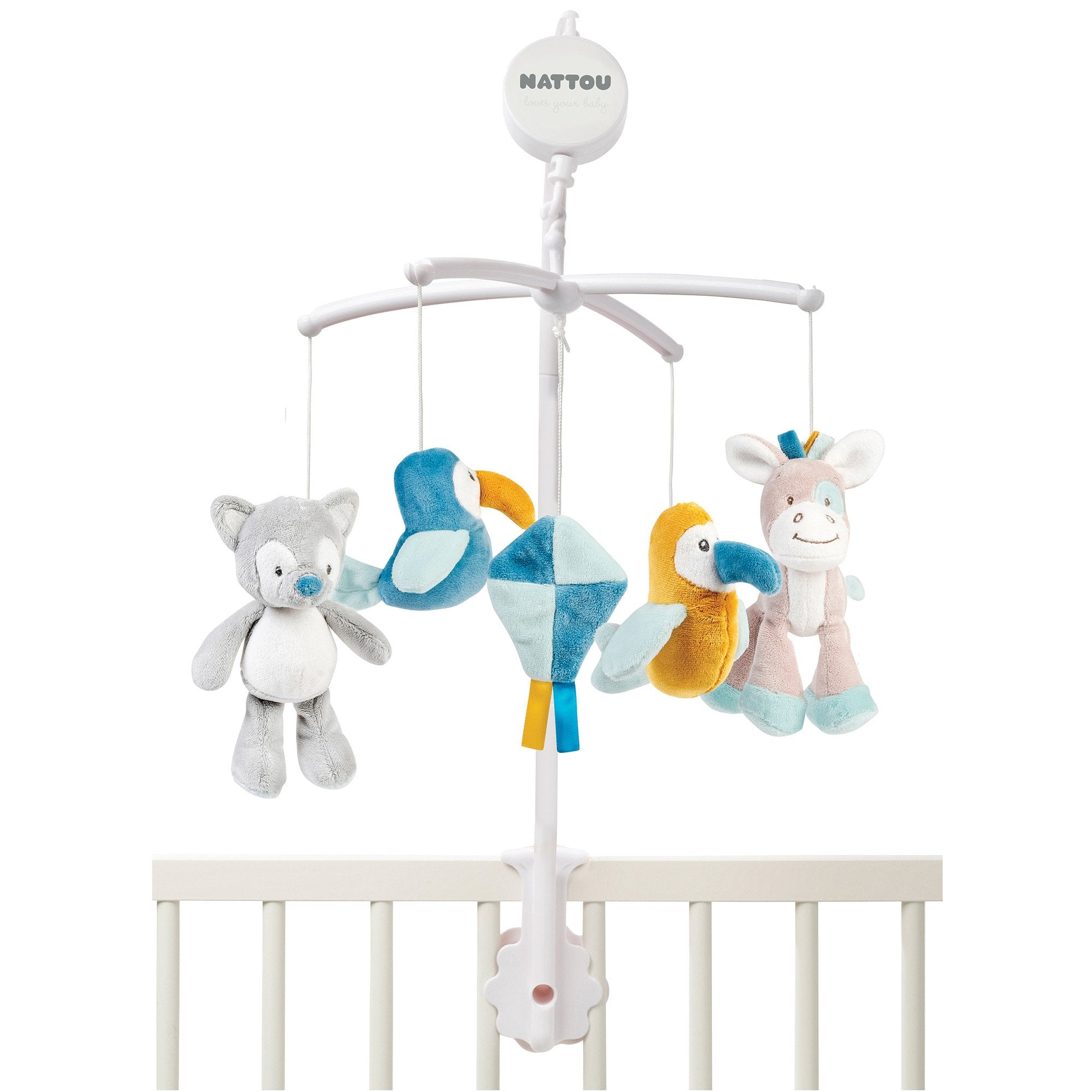 Baby Musical Mobile - Cute Nursery Decor with Soothing Lullabies & Rotating Toys for Newborns | Perfect for Cribs, Bassinets & Baby Bedrooms (Sweet Dreams Begin Here)