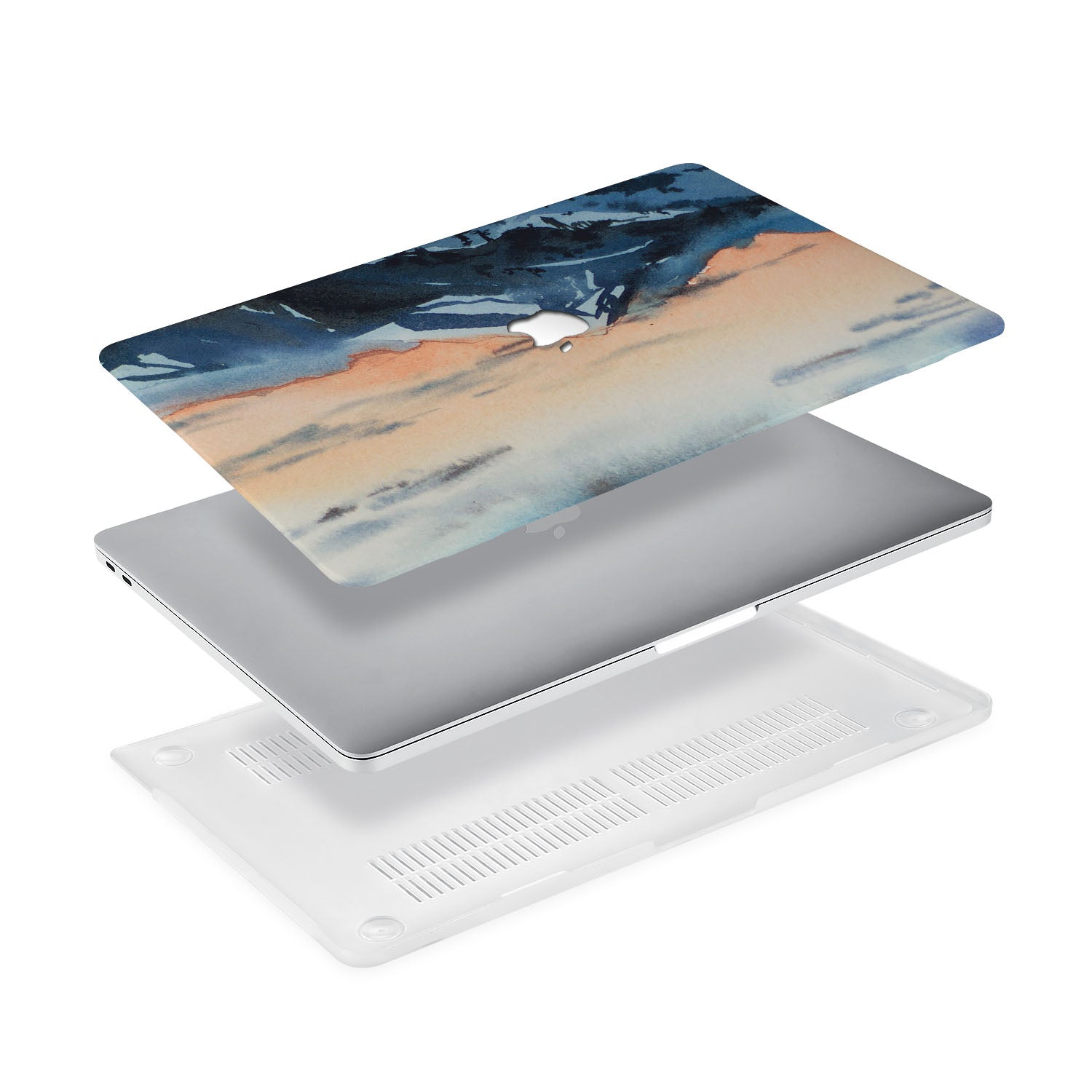 Premium MacBook Pro/Air Protective Case - Durable & Slim Design for Travel, Work & Study | Shockproof & Scratch-Resistant Cover