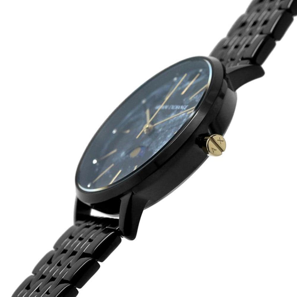 Armani Exchange AX5587 Women's Watch - Black Dial & Stainless Steel Strap | Fashion Accessory for Work, Party & Everyday Wear