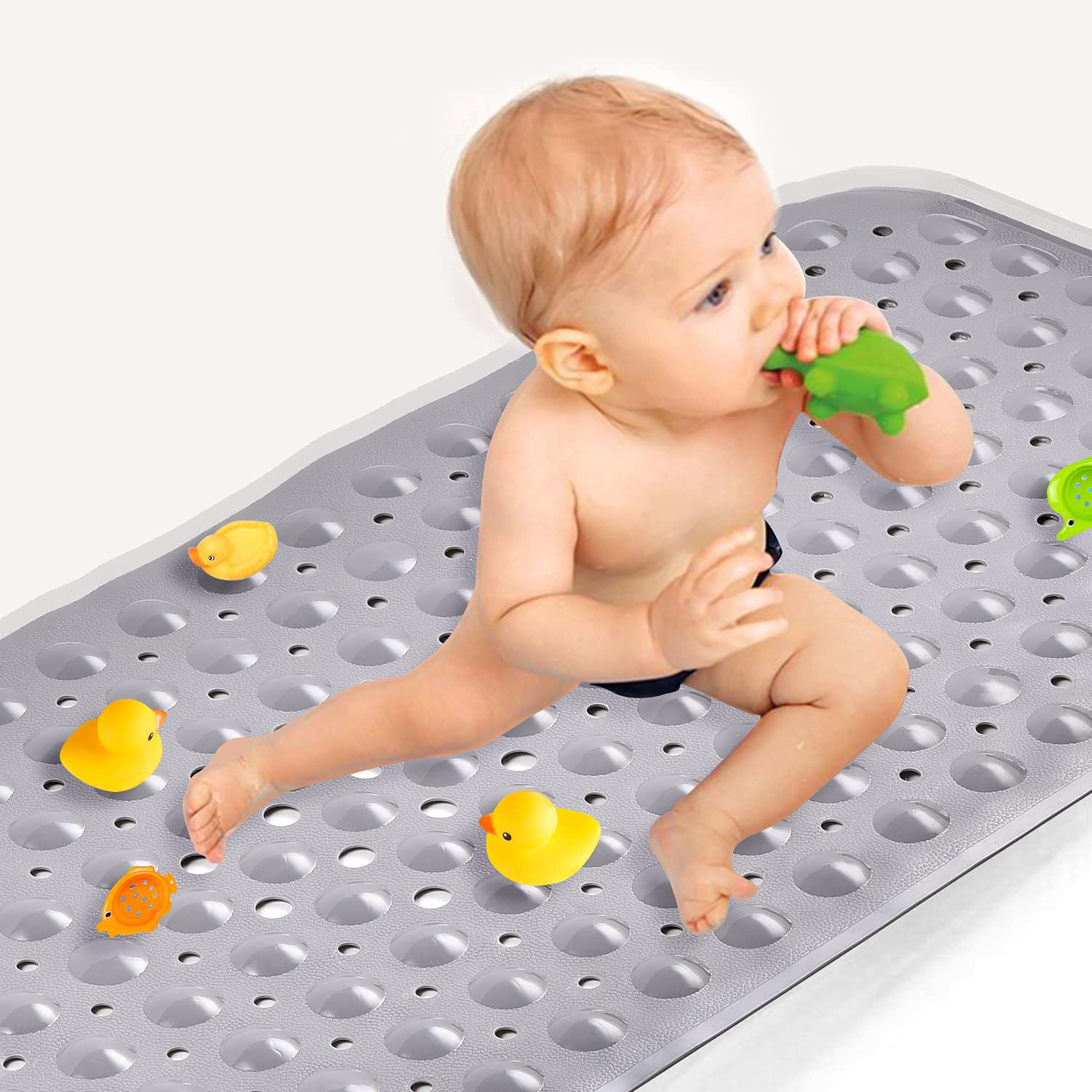 Non-Slip Extra Long Baby Bath Mat for Tub - 40