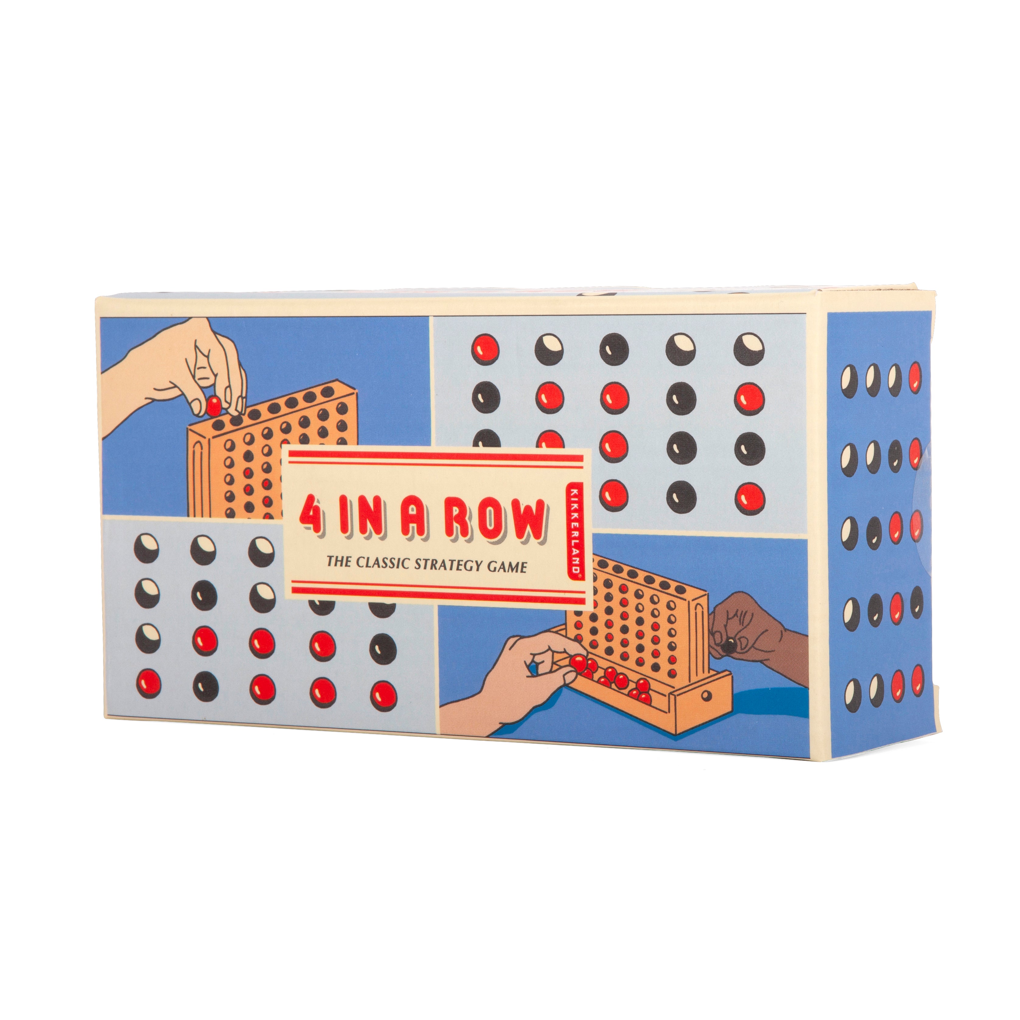 4 in a Row Classic Board Game - Fun Strategy Game for Kids & Adults - Perfect for Family Game Night, Parties & Indoor Activities