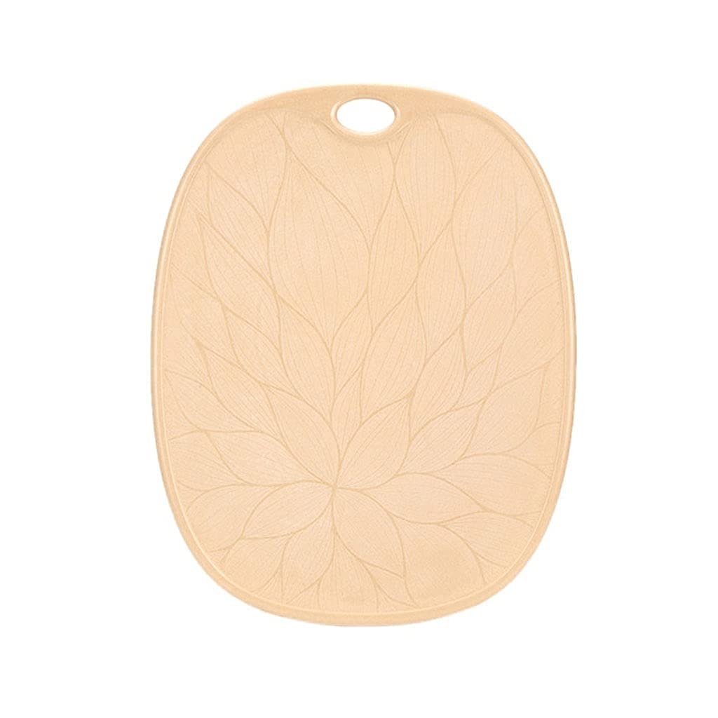 Premium Reversible Rice Husk Plastic Cutting Board - Non-Slip Durable Chopping Board with Hand Holder for Kitchen | Large Size | Ideal for Meal Prep, Meat Cutting & Vegetable Chopping