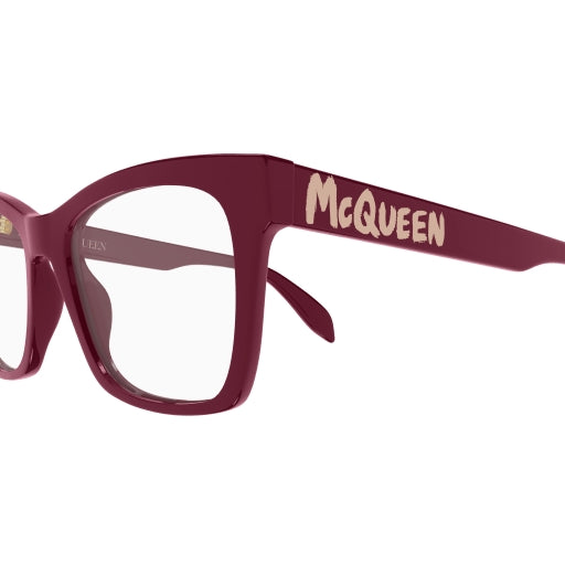 Alexander McQueen AM0388O Designer Eyeglasses for Men & Women - Stylish & Lightweight Frames for Everyday Wear & Fashion Accessories