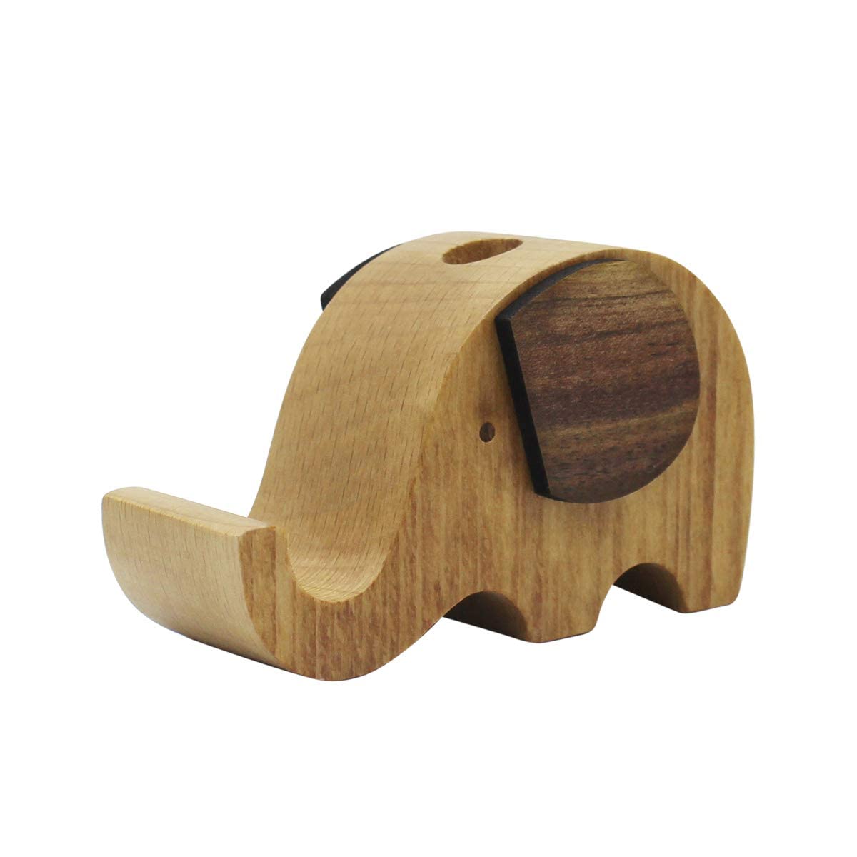 Adorable Elephant Phone Stand - Cute Animal Cell Phone Holder for Desk, Home & Office - Perfect for iPhone, Samsung & Smartphones - Great Gift Idea for Elephant Lovers