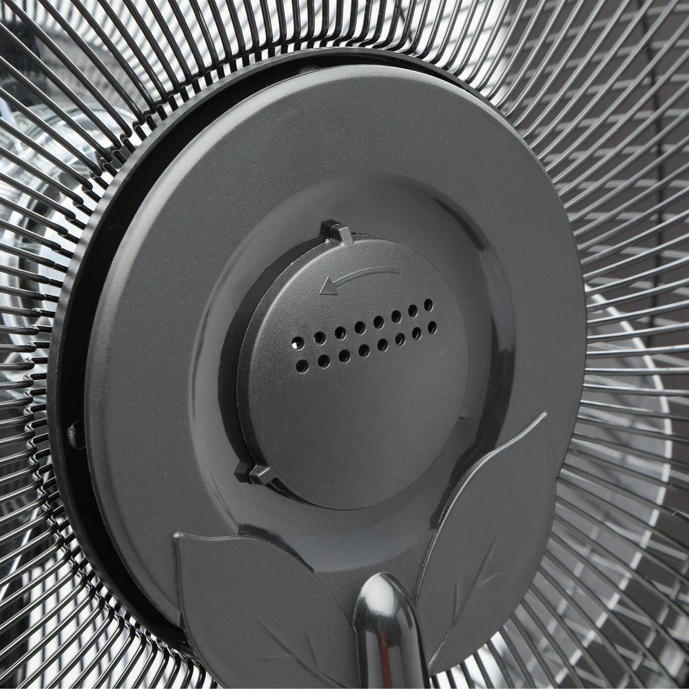 CoolZone CZ500 280 CFM Ultrasonic Oscillating Misting Fan with Bluetooth - Portable Cooling Fan for Outdoor, Patio, Pool Party & Home Use - Black (New Model)
