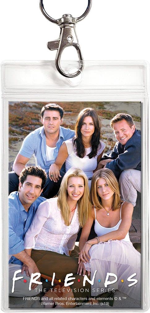 Friends Lanyard Badge Holder - ID Badge Reel for Work & Events
