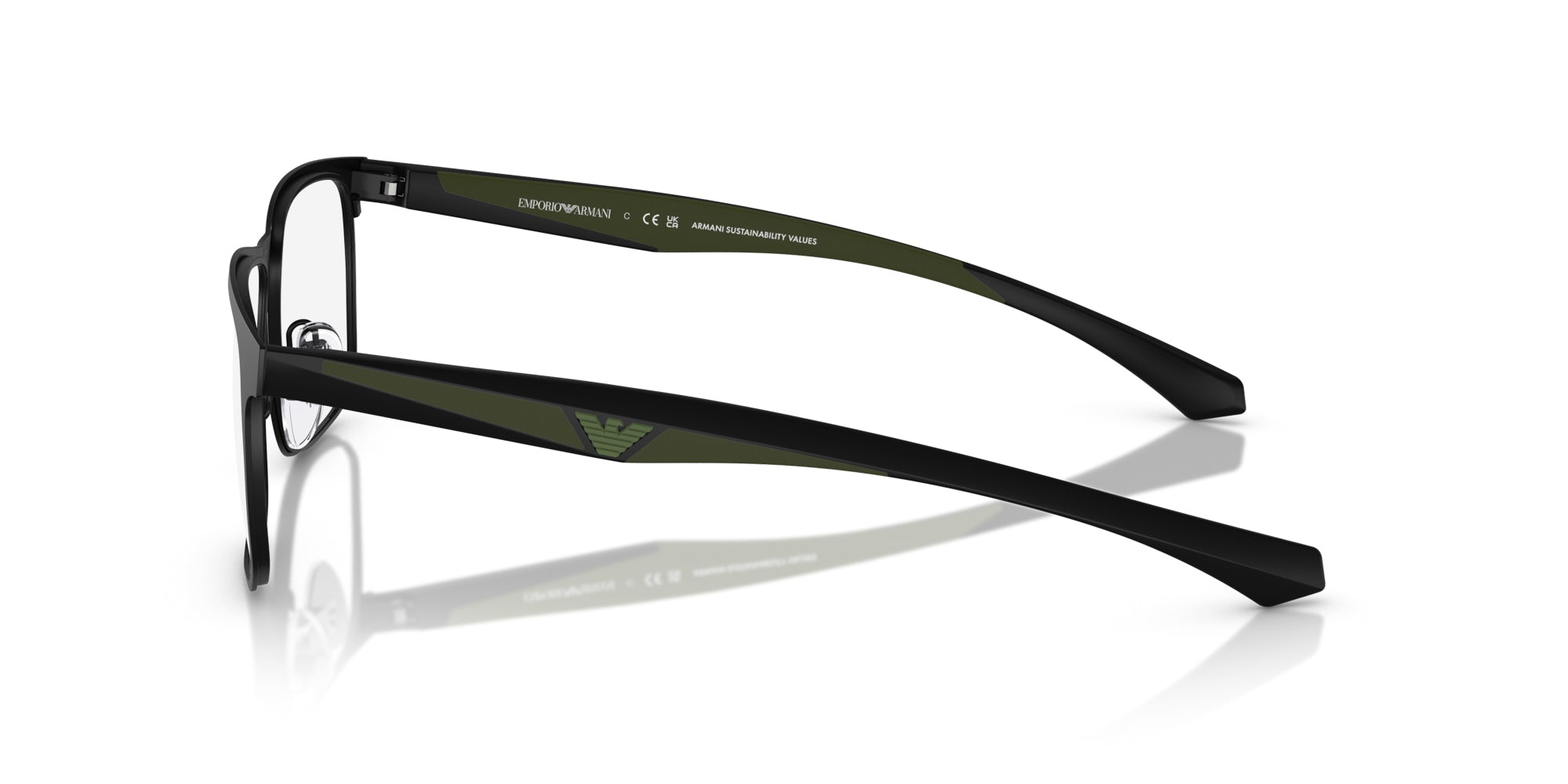 Emporio Armani EA1163 Sunglasses - Polarized UV Protection - Fashionable Aviator Style for Men & Women - Perfect for Driving, Travel & Outdoor Activities