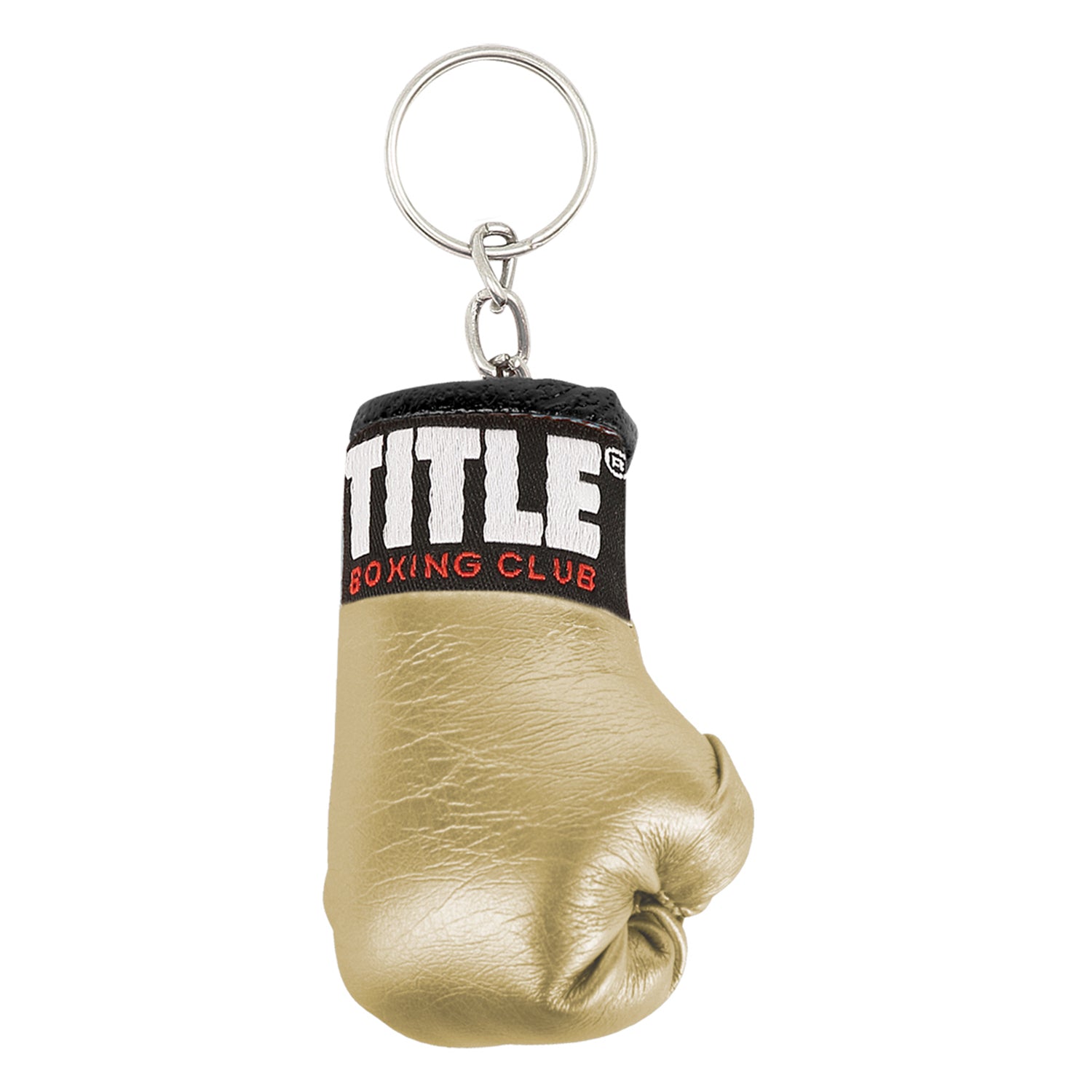 TITLE Boxing Club Keychain - Durable Metal Keyring for Gym, Fitness & Boxing Enthusiasts - Perfect for Gym Bags, Keys & Sports Accessories