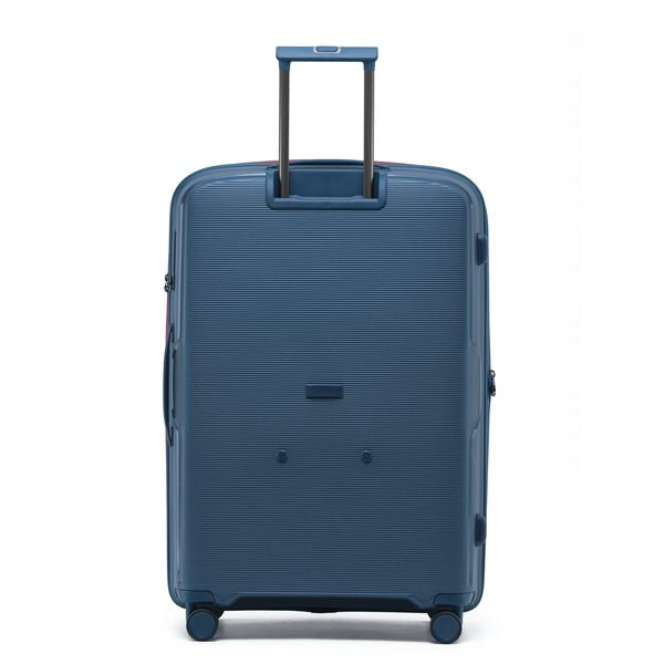 Tosca TCA510 Bel Air 29 Inch Large Spinner Hardshell Suitcase - Blue/Red - Perfect for International Travel & Business Trips
