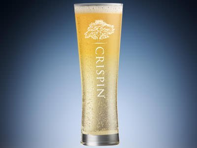 Premium Crispin Hard Apple Cider Glasses Set of 4 - 16oz Craft Beer & Cider Tasting Glasses for Adults - Perfect for Parties, BBQs & Home Bar Entertaining