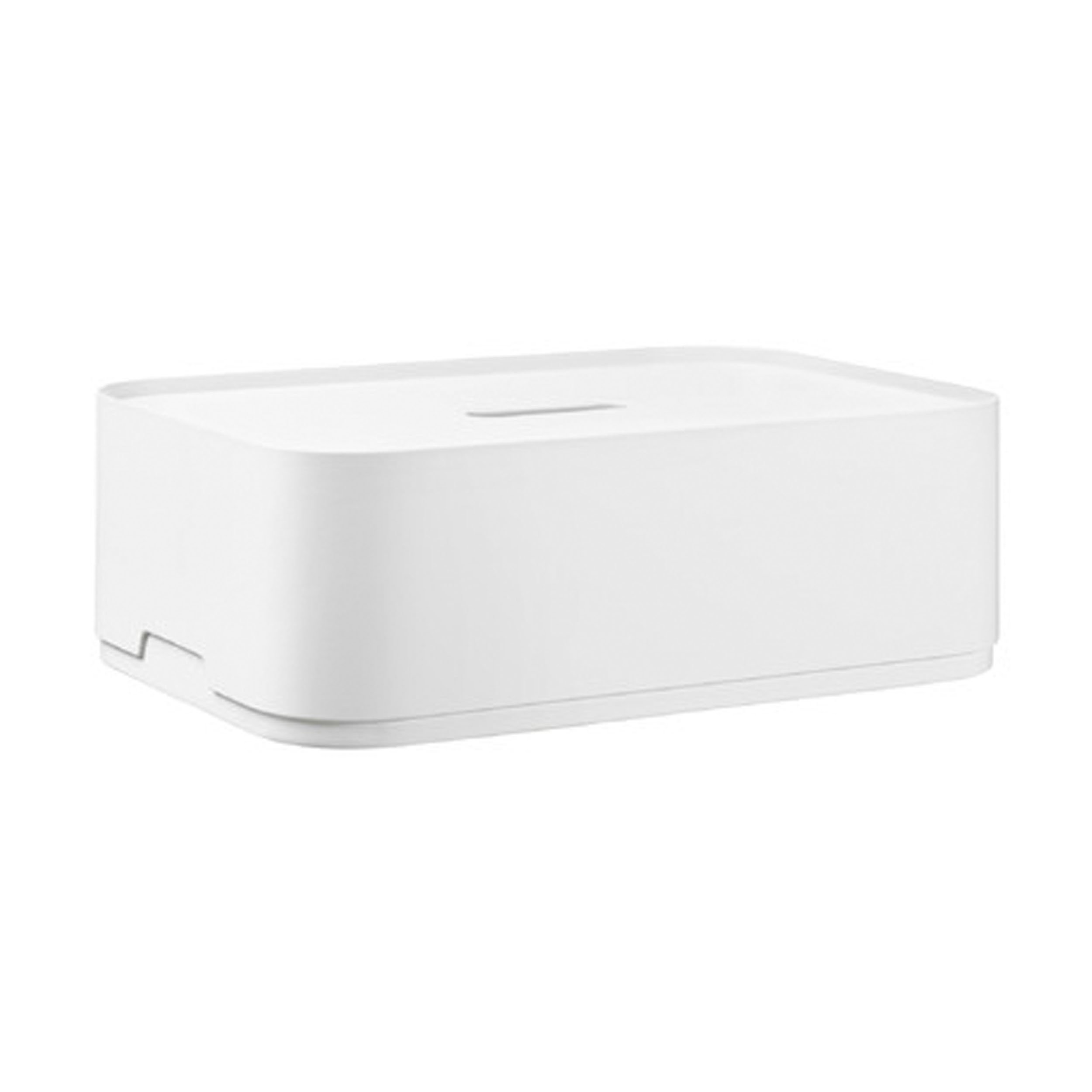 Iittala Vakka Small White Wooden Storage Box - Scandinavian Home Decor for Jewelry, Keys & Office Organization