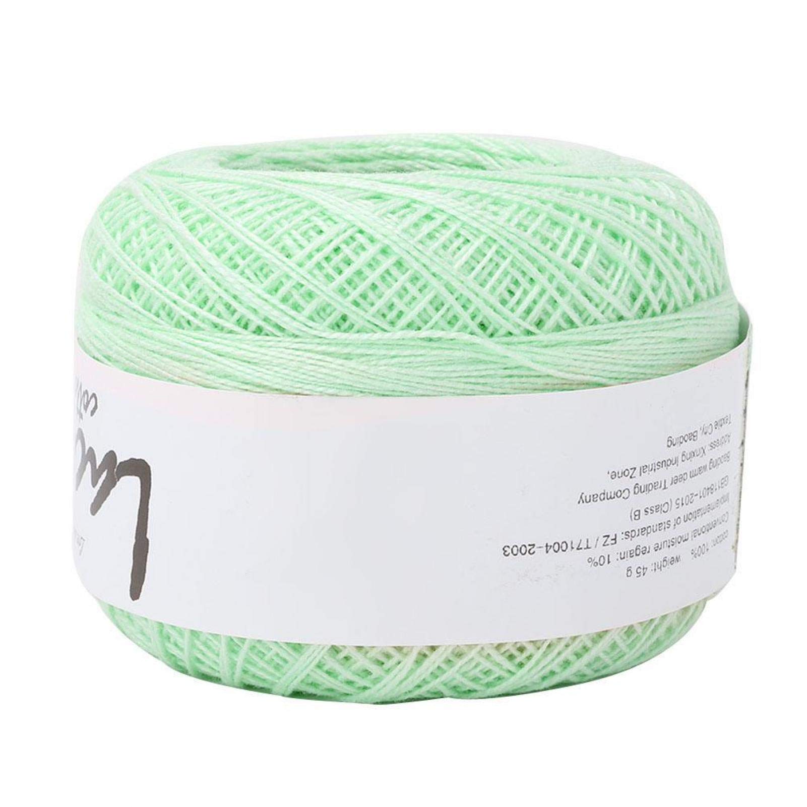 Tomotato Premium Summer Silk Blend Lightweight Lace Cotton Yarn - Ultra Thin Crochet Thread for Knitting, Embroidery & DIY Crafts (6618) - Perfect for Shawls, Doilies, Baby Clothes & Home Decor Projects