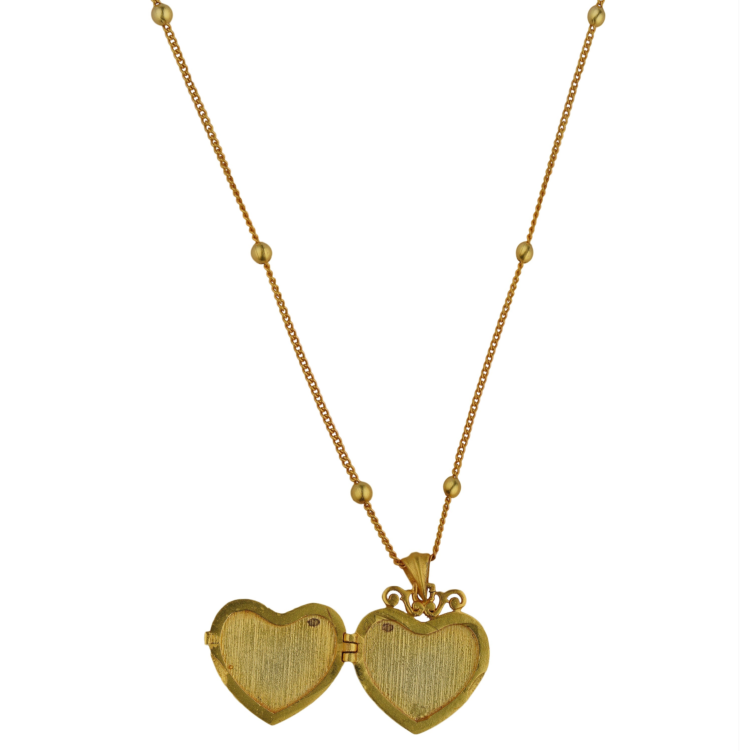 Love and Protection Pendant Necklace Set - Sterling Silver Couple Necklaces for Valentine's Day Gift, Anniversary & Romantic Occasions