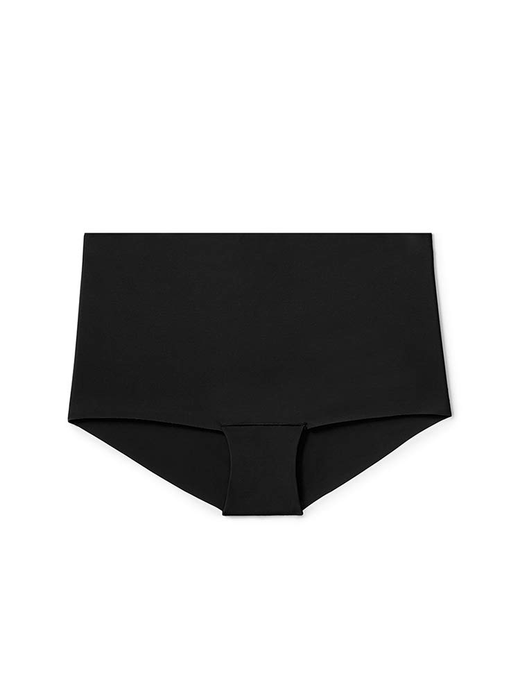 True & Co Women's True Body Boyshort Multipack Panties - Ultra Soft Seamless Underwear for Everyday Comfort, 3-Pack Cotton Underwear for Lounge, Sleep & Workout