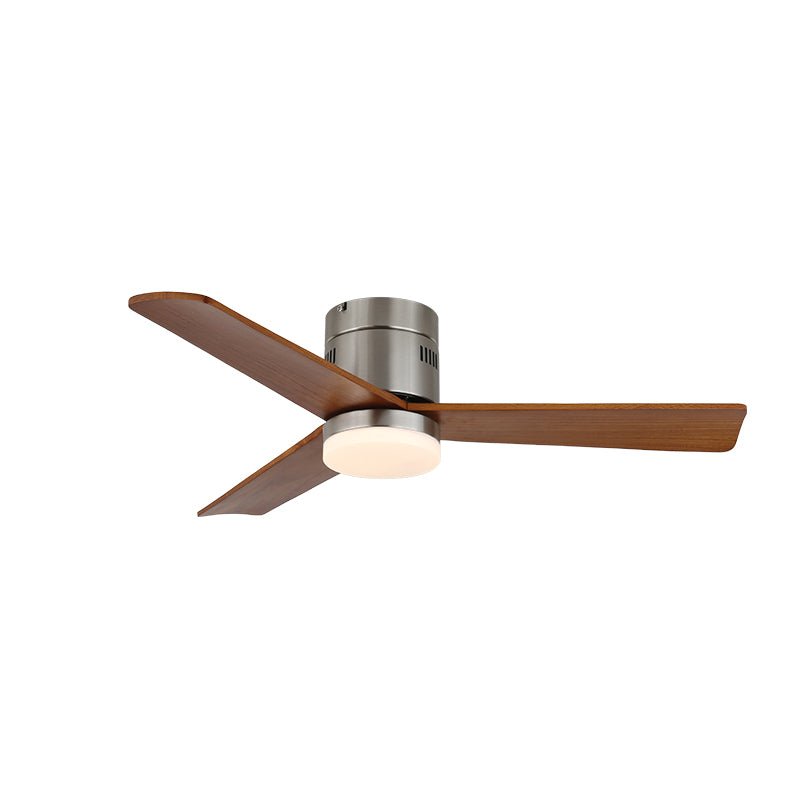 Aeroluxe Modern Ceiling Fan with LED Light Kit - Energy Efficient Quiet Blades for Bedroom, Living Room & Office - Stylish Cooling & Lighting Solution