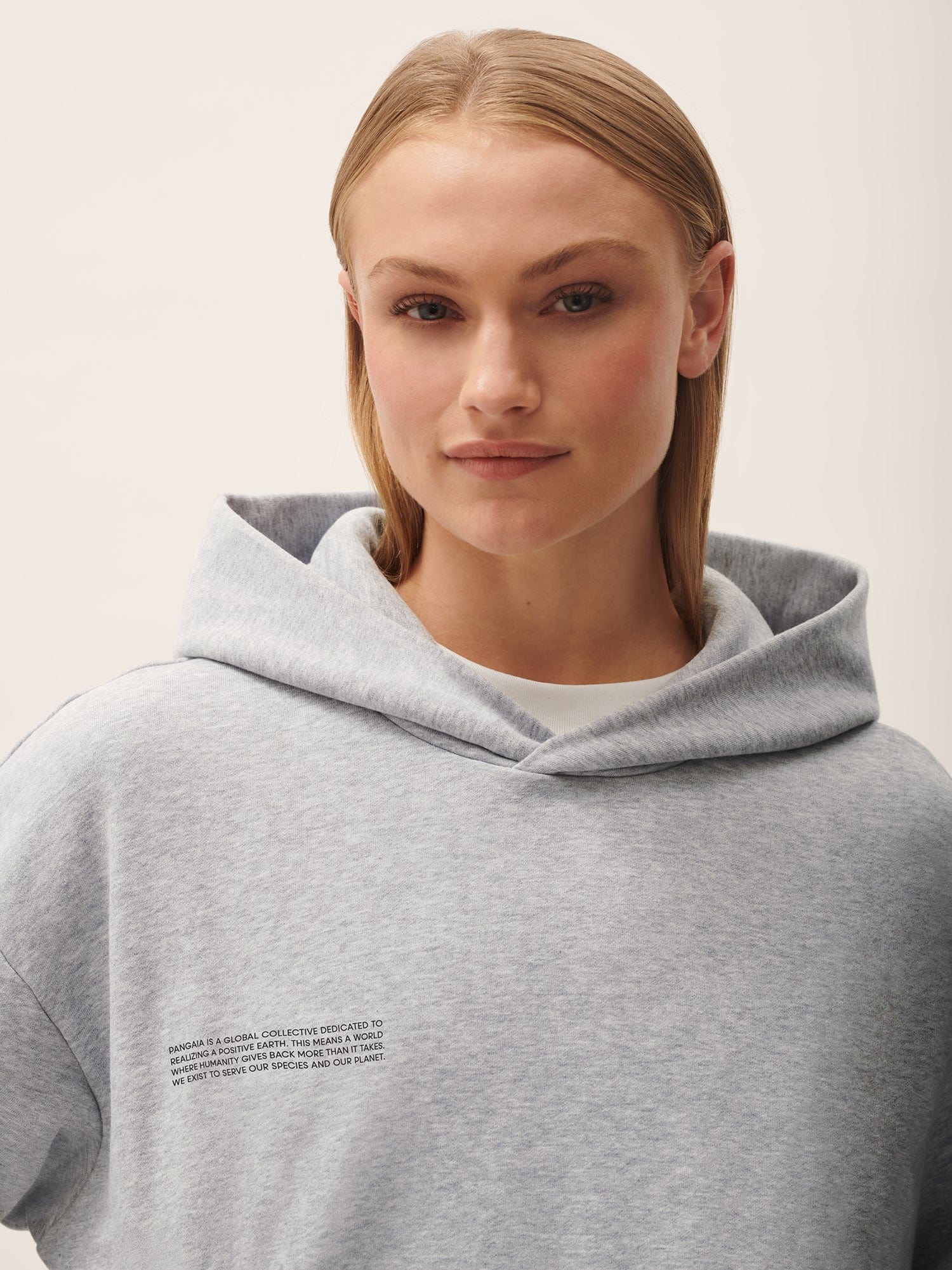 Women's 365 Midweight Hoodie - Soft Fleece Pullover Sweatshirt with Kangaroo Pocket, Grey Marl - Perfect for Casual Wear, Gym & Outdoor Activities