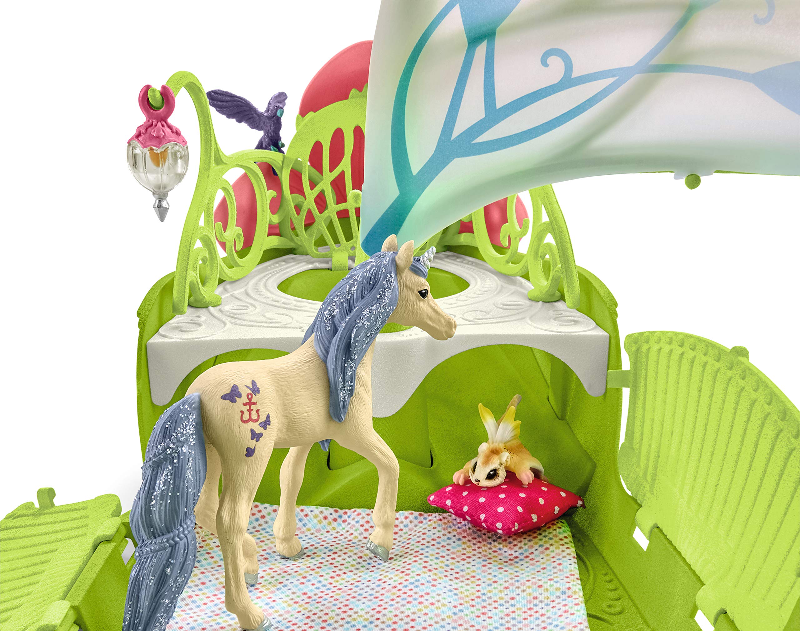 Schleich Bayala 19-Piece Fairy Playset with Sera's Magical Flower Boat - Fantasy Toy for Kids Ages 5-12 - Perfect for Imaginative Play & Storytelling Adventures