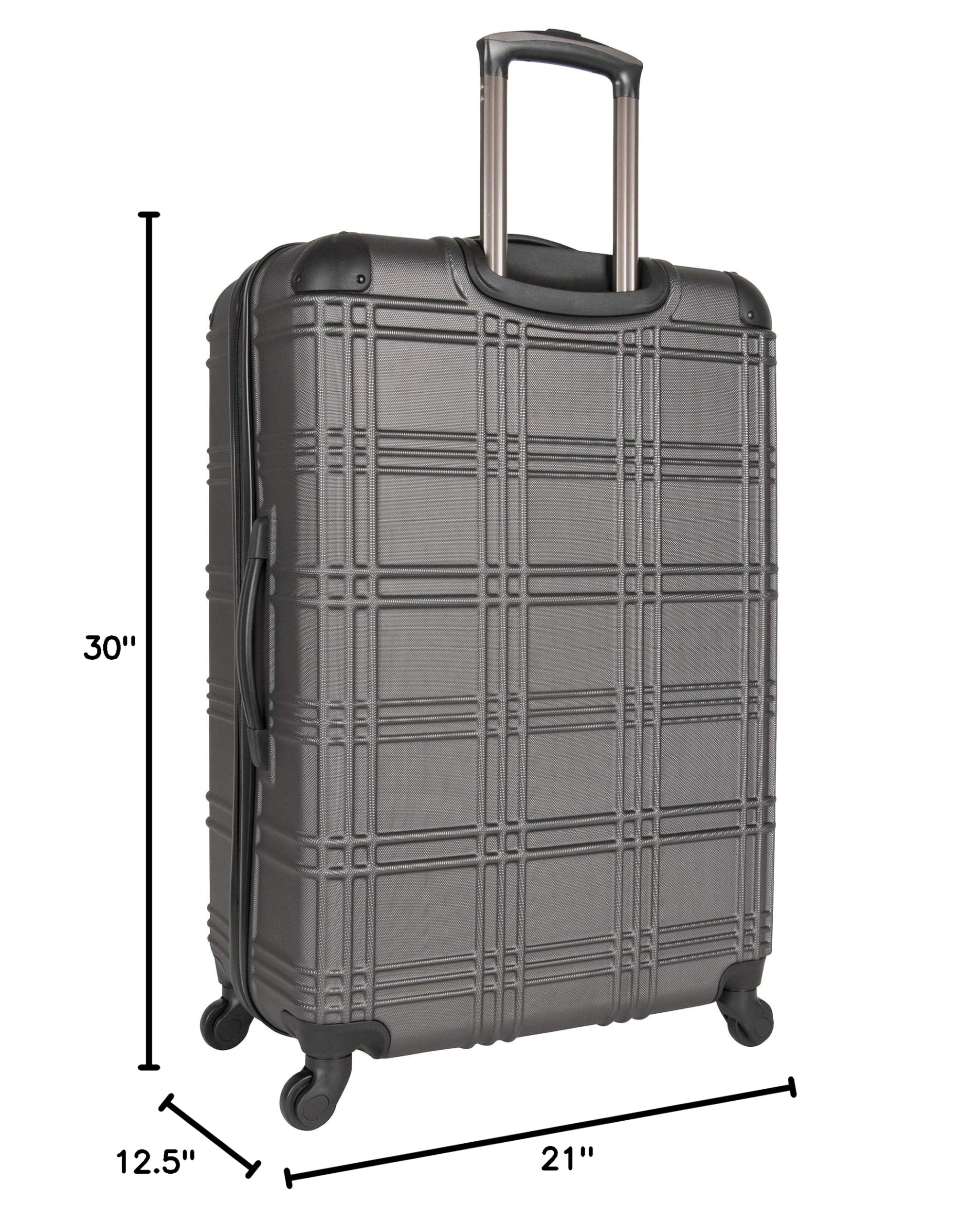 Ben Sherman Nottingham Lightweight Hardside 4-Wheel Spinner Suitcase - 28