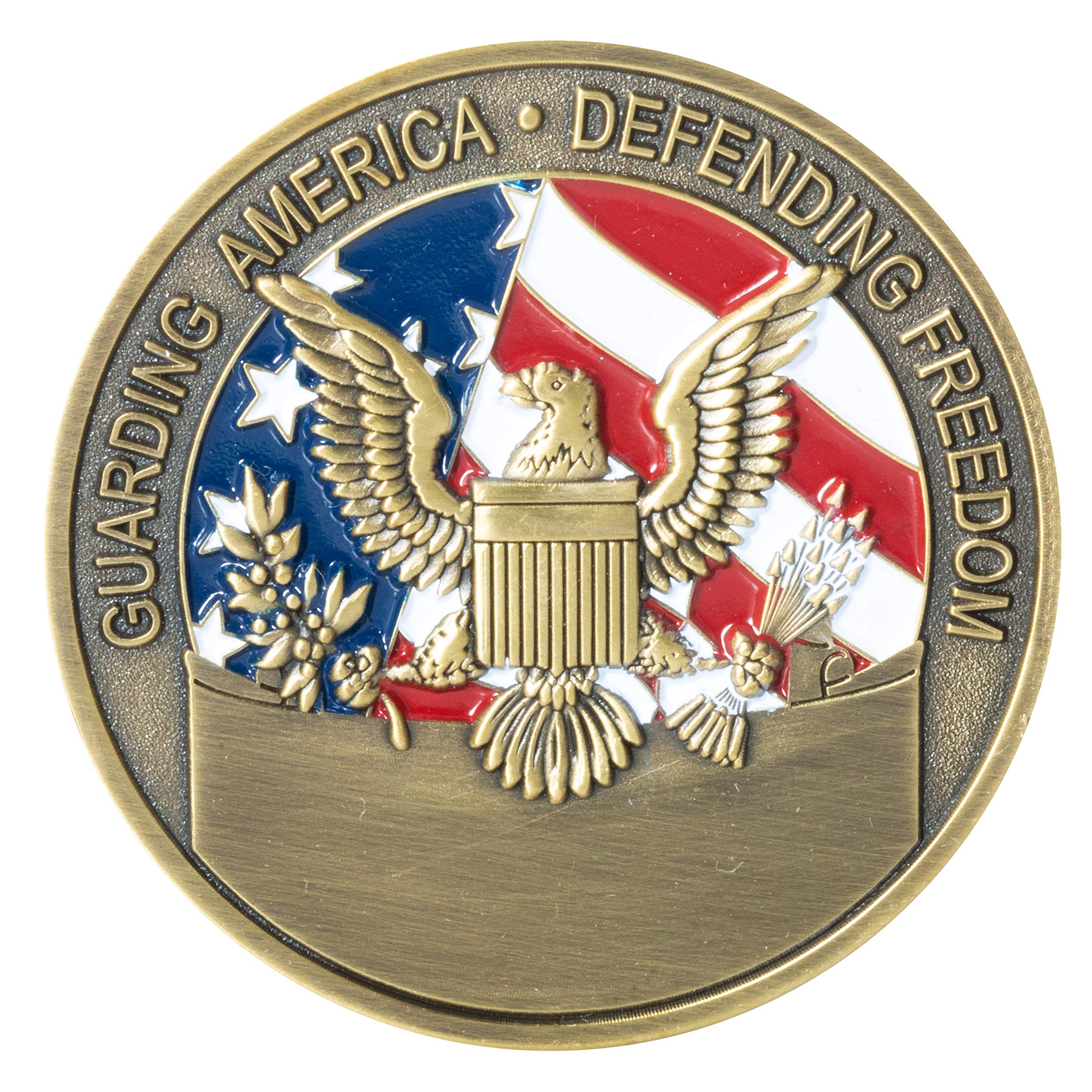 United States Air National Guard Challenge Coin - Military Collectible & Gift for Veterans, Officers, and Enthusiasts | Perfect for Display, Commemoration, and Recognition Ceremonies