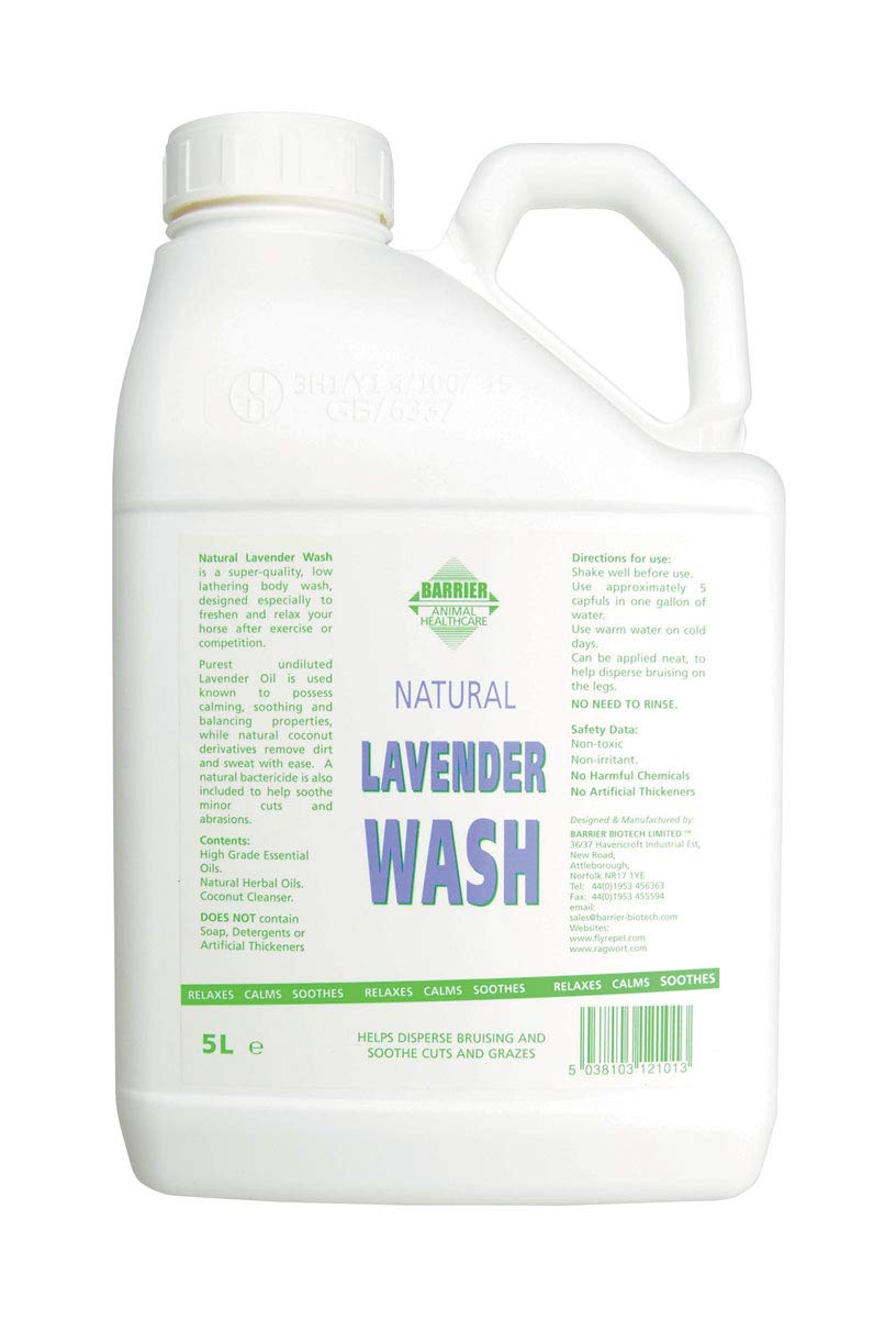Barrier Lavender Wash 5.0 Liter - Gentle Skin Cleanser for Sensitive Skin | Ideal for Home, Spa & Healthcare Facilities