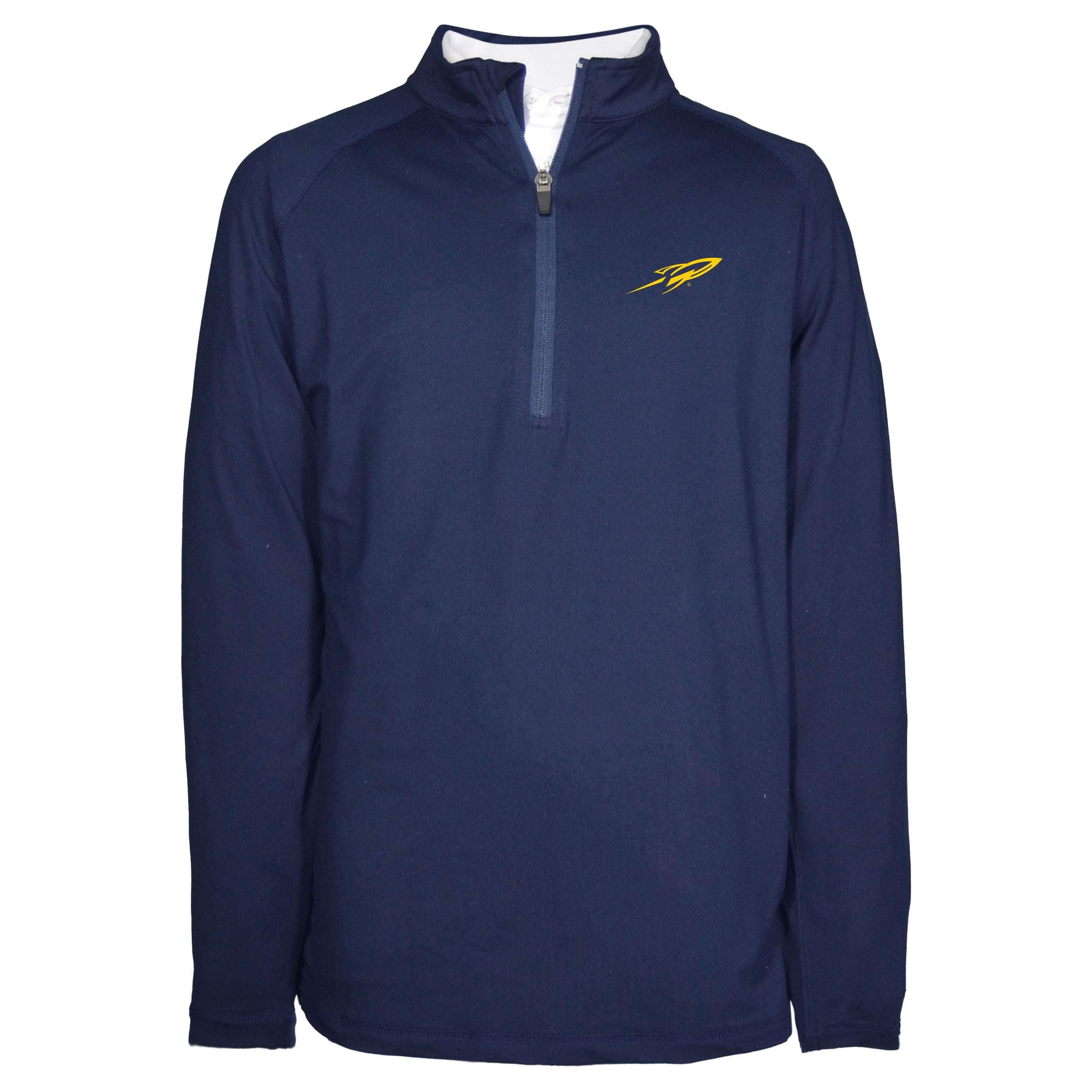 Toledo Rockets Youth Boys' 1/4 Zip Pullover Fleece Jacket - Lightweight & Comfortable for School, Sports & Outdoor Activities