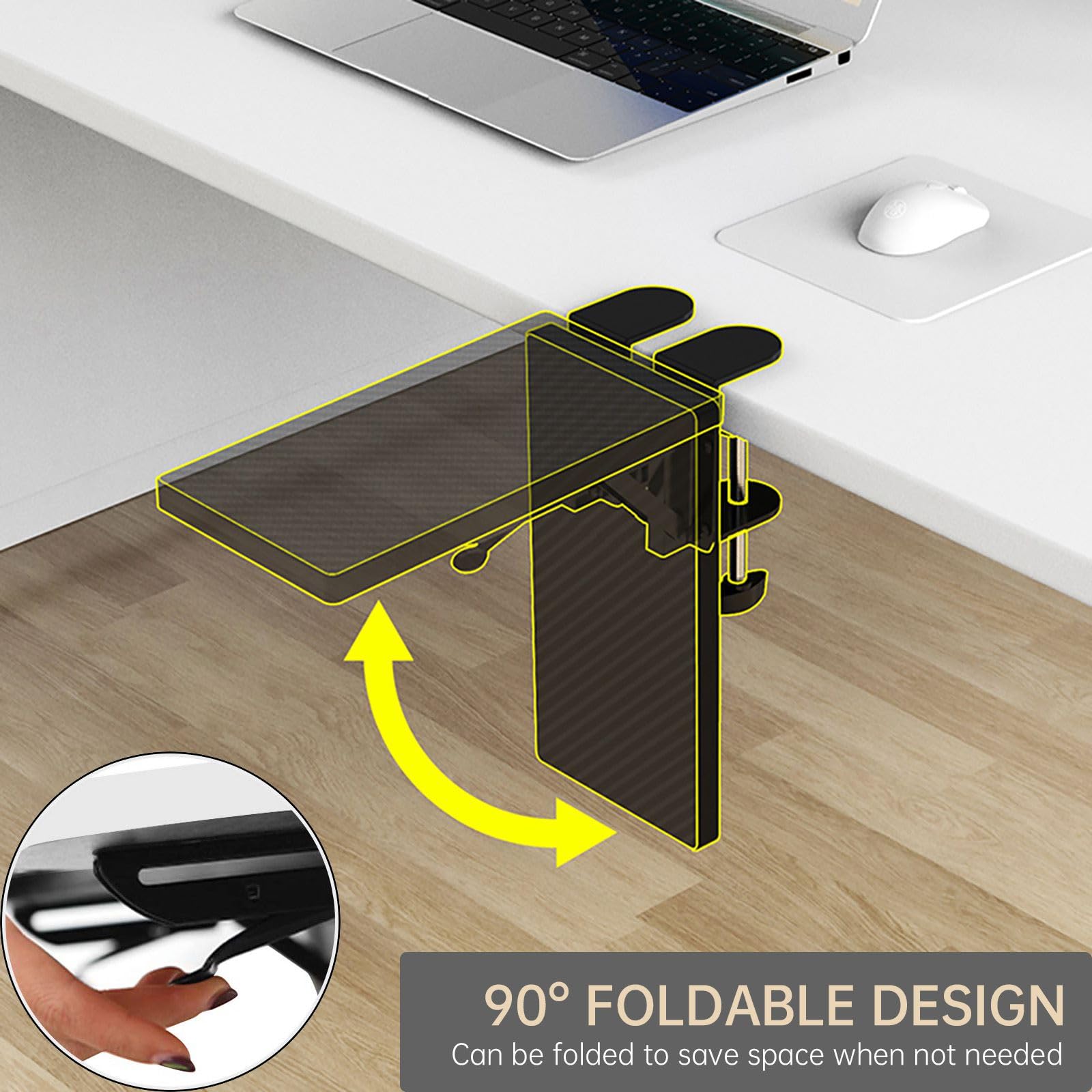Ergonomic Foldable Keyboard Tray - 15