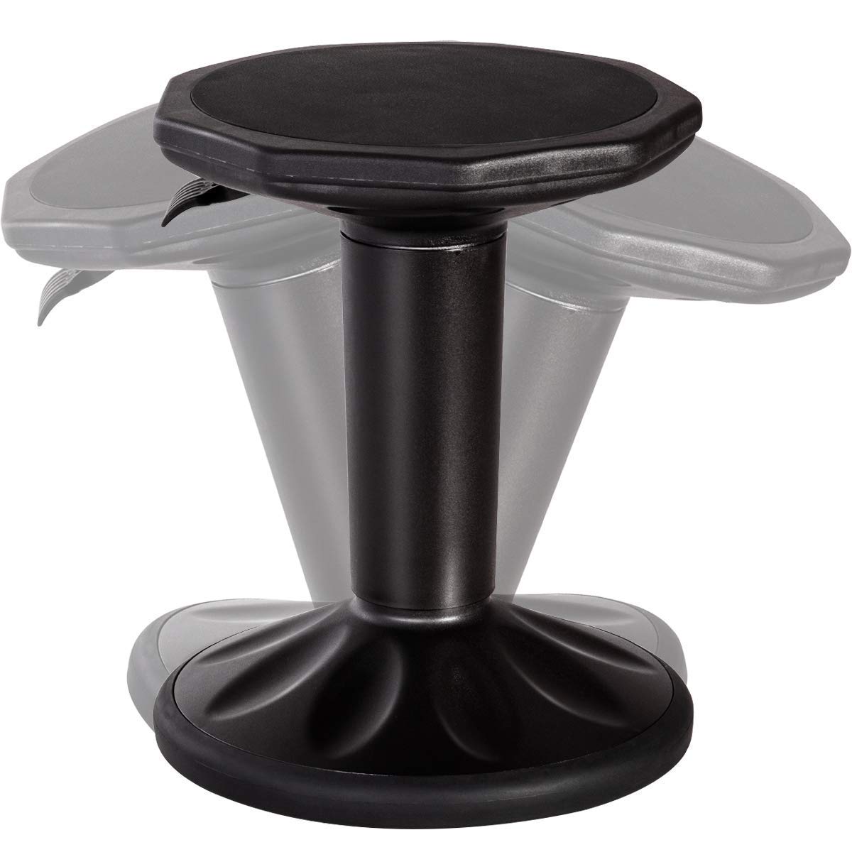 Casart Adjustable-Height Wobble Stool - Active Learning & Office Chair for Standing Desks, Improves Posture & Focus - Perfect for Home Office, Classroom & ADHD Sensory Needs