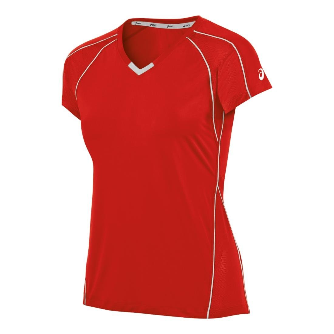 ASICS Women's Upcourt Short Sleeve Jersey - Breathable Tennis & Running Top for Women - Perfect for Gym, Workouts & Casual Wear