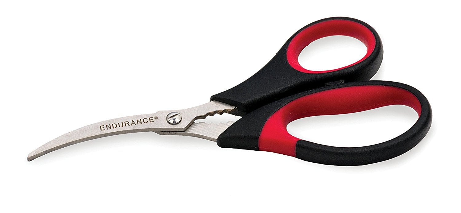 Premium Stainless Steel Seafood Scissors - Heavy Duty Kitchen Shears for Crab, Lobster, Shellfish - Perfect for Cracking Shells & Food Prep - Ideal for Home Cooking, Restaurants, and Seafood Lovers