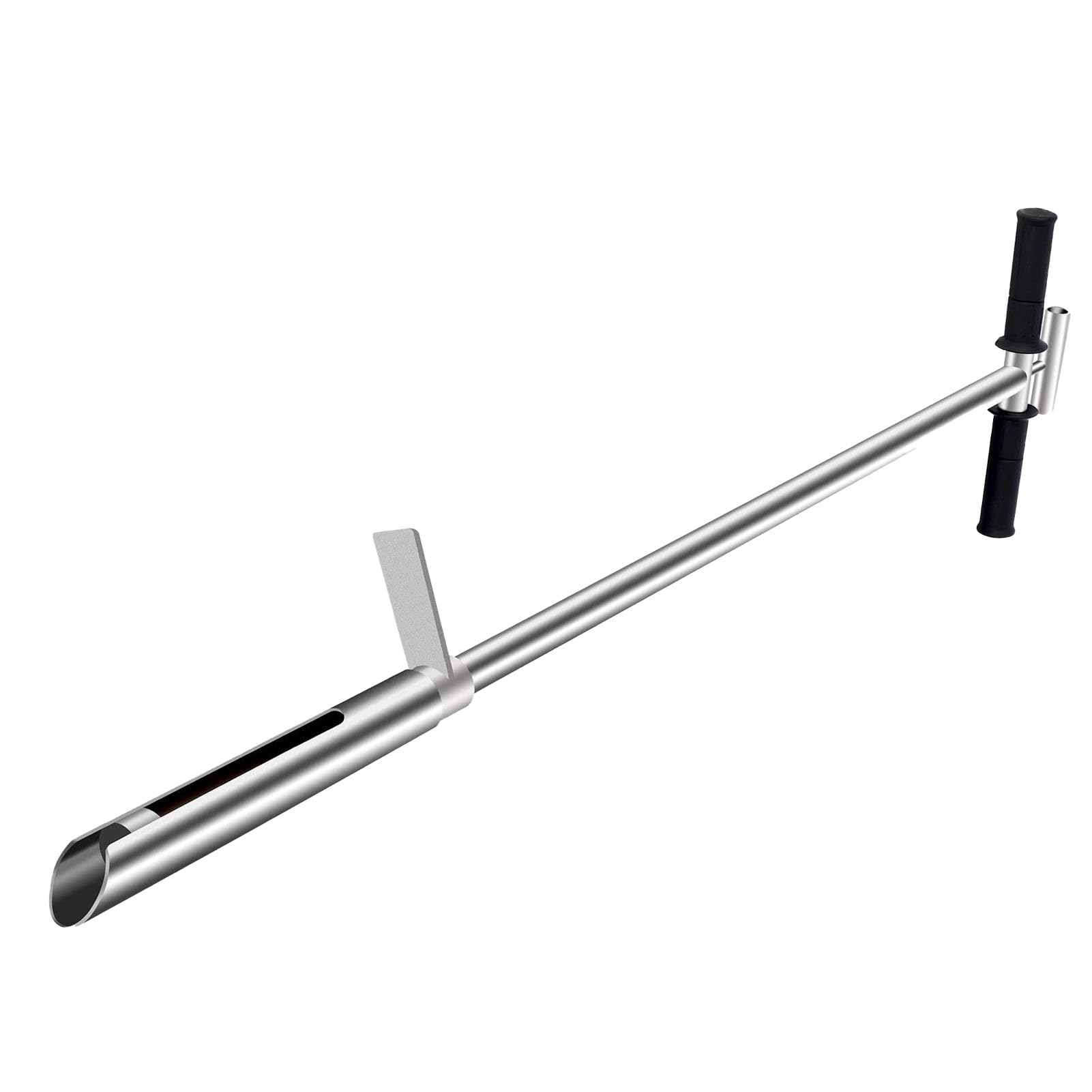 **Stainless Steel Soil Sampler Probe for House Plants - T-Shaped Handle Tubular Design | Perfect for Indoor Gardening, Potting, and Soil Testing**