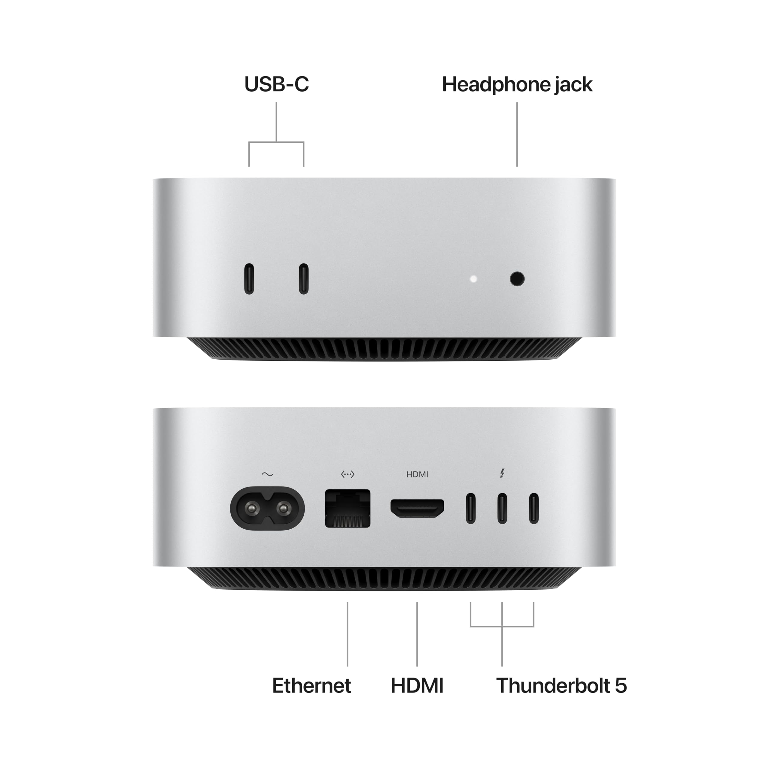 Apple 2024 Mac Mini Desktop Computer with M4 Pro Chip (12-Core CPU, 16-Core GPU) - 24GB Unified Memory, 512GB SSD, Gigabit Ethernet - Perfect for Home Office, Creative Work & Gaming - Compatible with iPhone & iPad