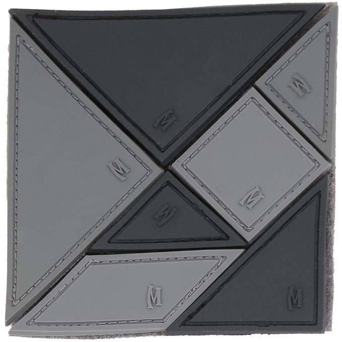 Tangram 7 Piece Morale Patch Set - Military Style Hook & Loop Badges for Tactical Gear, Backpacks & Uniforms - Perfect for Outdoor Adventures, Airsoft & Military Enthusiasts