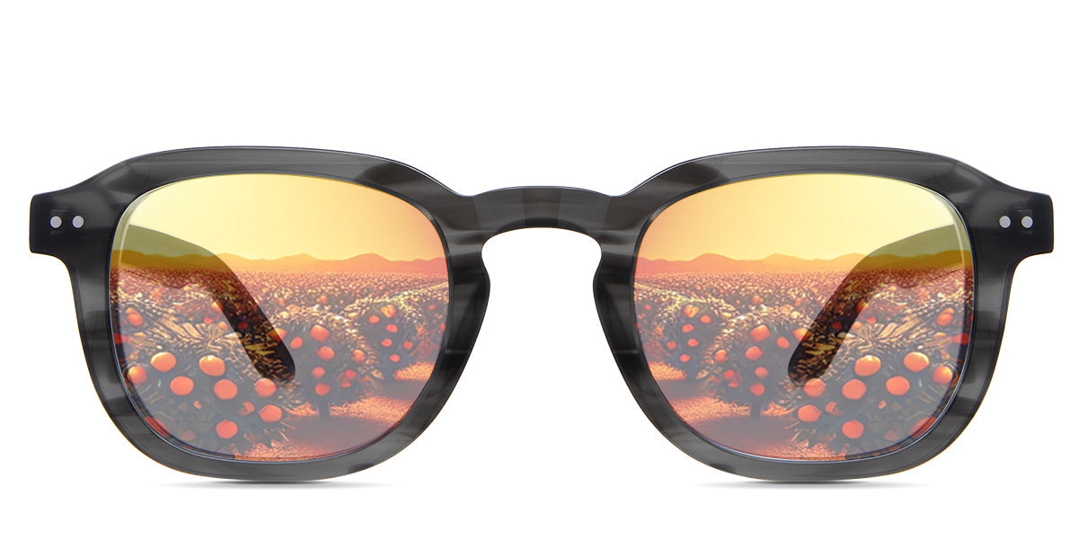ZURI Men's Prescription Tinted Sunglasses - UV Protection, Polarized Lenses for Driving, Fishing & Outdoor Activities