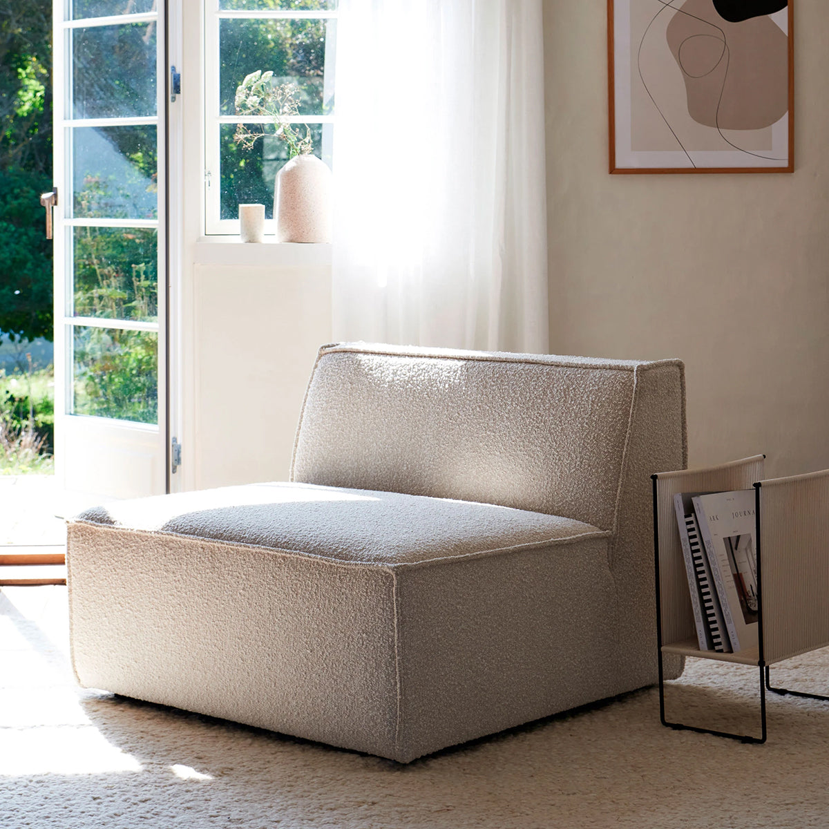 Maya Cream Boucle