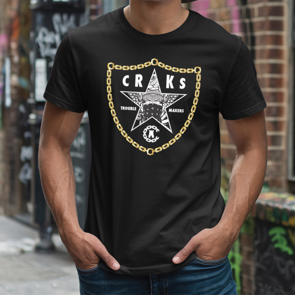 Crooks & Castles Men's Graphic Star T-Shirt - Stylish Casual Streetwear for Everyday Wear & Urban Fashion