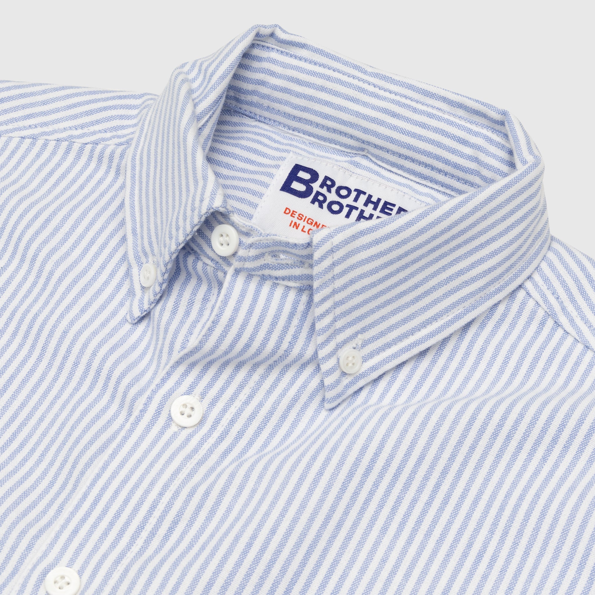 Simple Stitch Stripe Oxford Cloth Button Down Shirt - Classic Casual Wear for Men, Perfect for Office, Business & Everyday Outfits